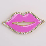 Personality Lips Brooch Jewelry Gift For Women/men Scarf Wedding