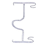 Long Tassel Arm Chain Adjustable Rhinestone Bangle Multi-layer Arm Bracelet
