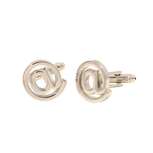 Men's Cufflinks Symbol Cuff Links Hollow Out French Shirt Suit Tuxedo Business