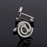 Men's Cufflinks Symbol Cuff Links Hollow Out French Shirt Suit Tuxedo Business