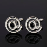 Men's Cufflinks Symbol Cuff Links Hollow Out French Shirt Suit Tuxedo Business