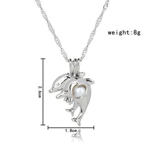 Freshwater Cultured Pearl Oyster Shell Pendant Choker Necklace
