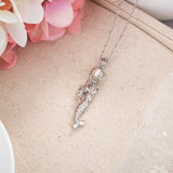Freshwater Cultured Pearl Oyster Shell Pendant Choker Necklace