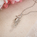 Freshwater Cultured Pearl Oyster Shell Pendant Choker Necklace
