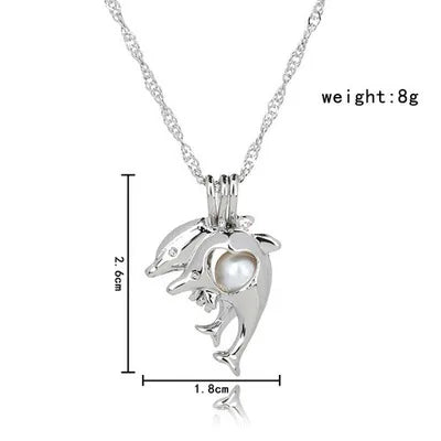 Freshwater Cultured Pearl Oyster Shell Pendant Choker Necklace