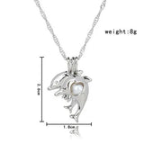 Freshwater Cultured Pearl Oyster Shell Pendant Choker Necklace