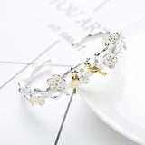 Personality 925 Sterling Silver Open Bracelet