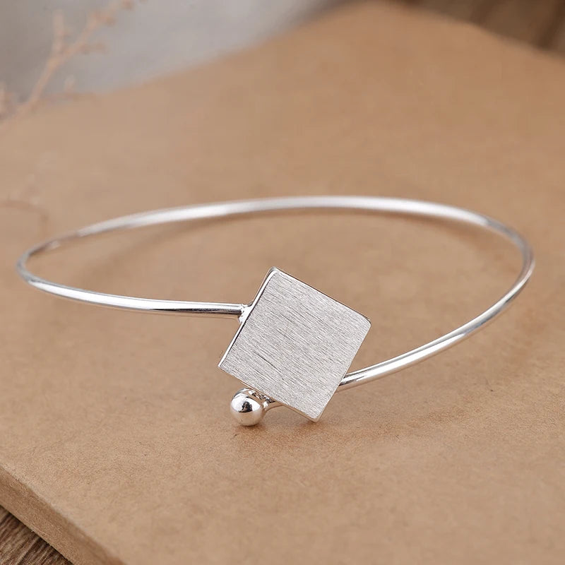 Personality Art 925 Sterling Silver Bracelet