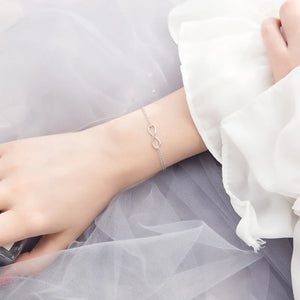 925 Silver Geometry Bracelet for Women