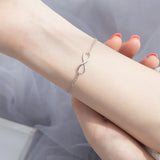925 Silver Geometry Bracelet for Women