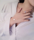 Smiling Face Charm Bracelet, 925 Sterling Silver Jewelry