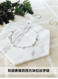 925 Sterling Silver Bracelet Female High-quality