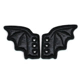 PU Shoe DIY Accessories Bats Glitter Shoe Wings Ornament