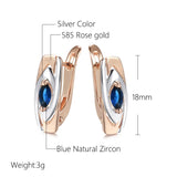 Pointed Zircon Silver Clip Earrings for Women