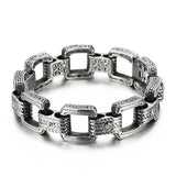Personality Punk Retro Pattern Men's Bracelet