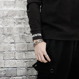 Personality Punk Retro Pattern Men's Bracelet