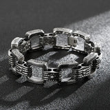 Personality Punk Retro Pattern Men's Bracelet