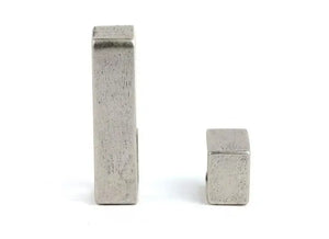 Sterling Silver Geometry Square Ear Cuff Clip Earrings