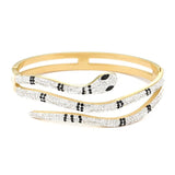 Geometric Zircon Open Bracelet for Women Gift