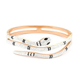 Geometric Zircon Open Bracelet for Women Gift