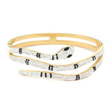 Geometric Zircon Open Bracelet for Women Gift