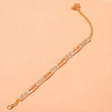 Hollow Out Rhinestone Anklet Foot Jewelry Beach Bare Foot Chain