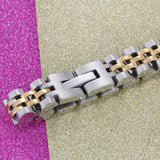 Men's Stainless Steel Chain Bracelet Classic Punk Wind Bracelet