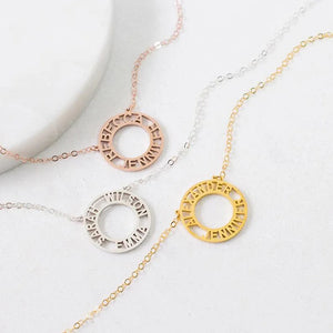 Custom Stainless Steel Necklace for Her