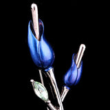 Personality Tulip Brooch Jewelry For Women/men Metal Scarf Wedding Gift