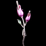 Personality Tulip Brooch Jewelry For Women/men Metal Scarf Wedding Gift