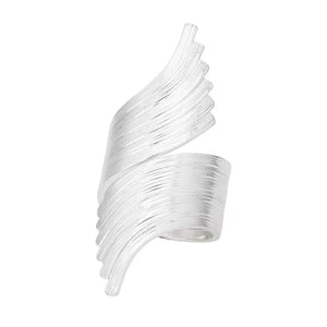 925 Sterling Silver Hyperbole Wing Ring For Women