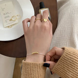 925 Sterling Silver Bracelet Female Ins Style Online Jewelry