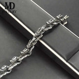 Men's Titanium Steel Hip-Hop Domineering Bracelet