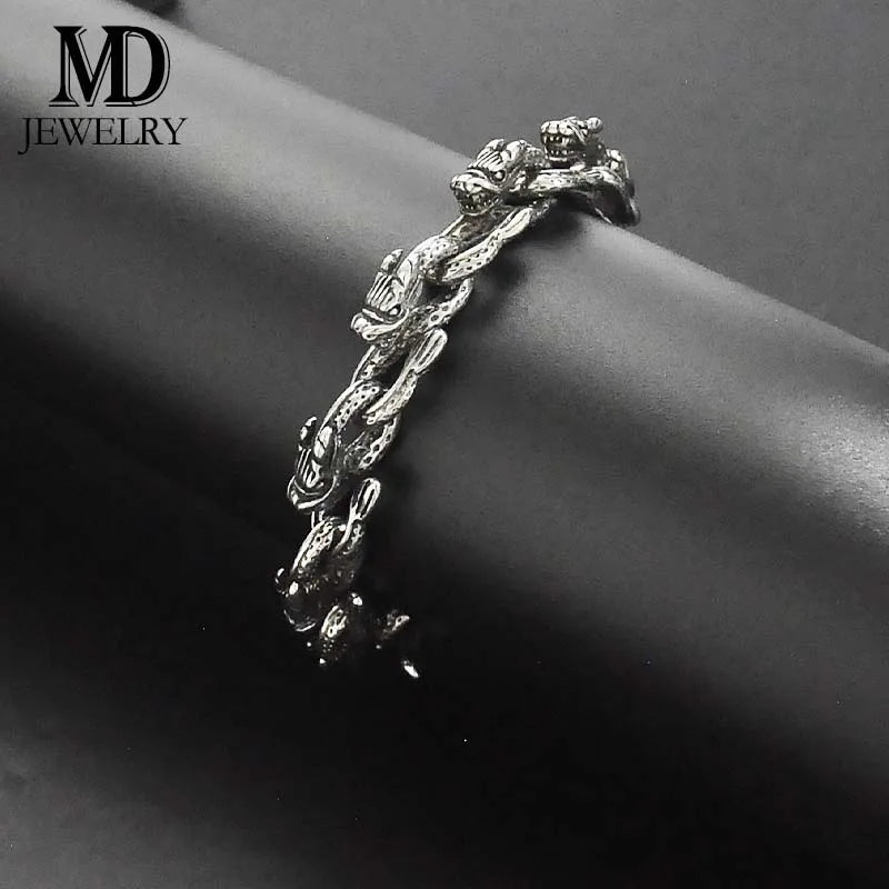 Men's Titanium Steel Hip-Hop Domineering Bracelet