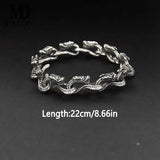 Men's Titanium Steel Hip-Hop Domineering Bracelet