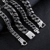 Men's Stainless Steel Interlocking Totem Pattern Bracelet