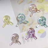 Minimalist Acrylic Resin Earring Patch, 10pcs