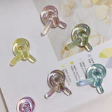 Minimalist Acrylic Resin Earring Patch, 10pcs