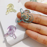 Minimalist Acrylic Resin Earring Patch, 10pcs