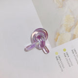 Minimalist Acrylic Resin Earring Patch, 10pcs