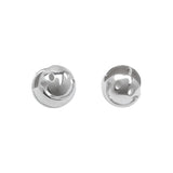 925 Silver Smiling Face Earrings, Versatile and Trendy