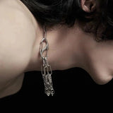 Fashionable street car wind metal chain necklace