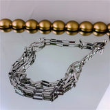Fashionable street car wind metal chain necklace