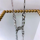 Fashionable street car wind metal chain necklace