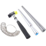 Professional Jewelry Tools Set with Sizer and Rubber Hammer