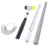 Professional Jewelry Tools Set with Sizer and Rubber Hammer