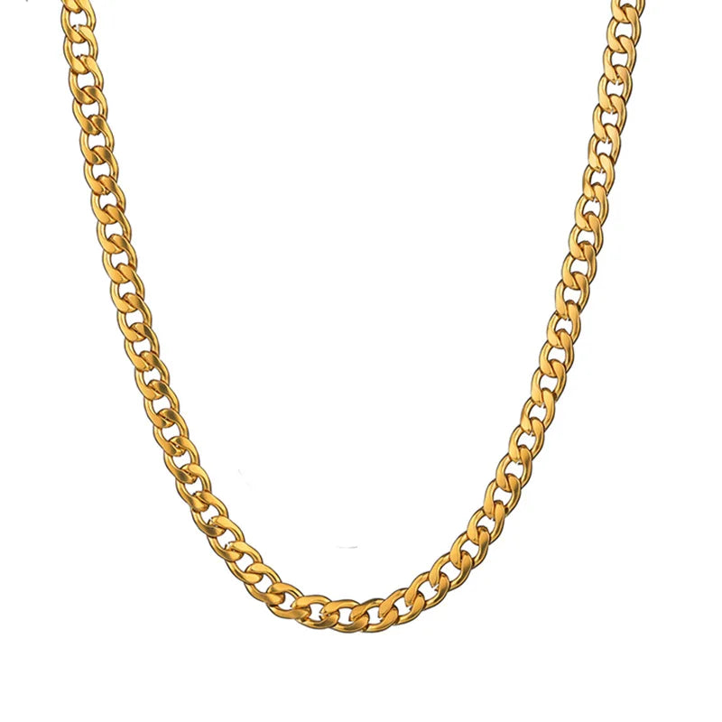 Personalized Stainless Steel Zircon Necklace