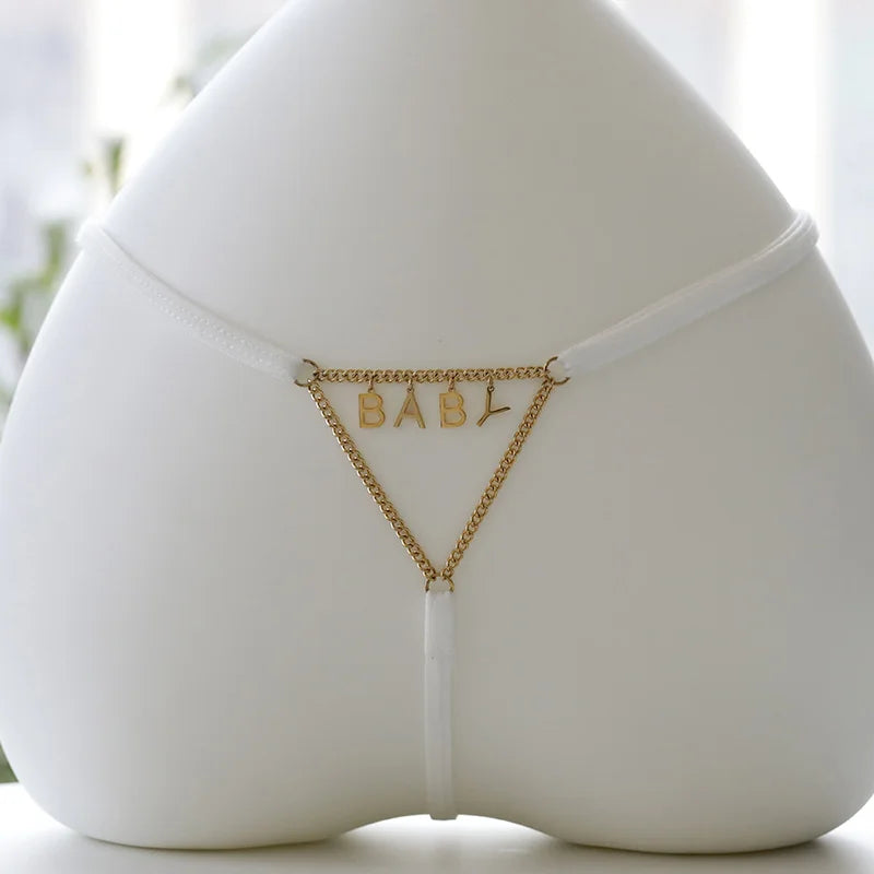 Sexy Body Chain Jewelry for Women G-String Waist Chain