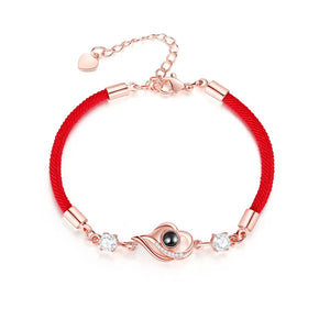 100 Languages I Love You Devil Eye Nano Projection Bracelet