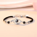 100 Languages I Love You Devil Eye Nano Projection Bracelet